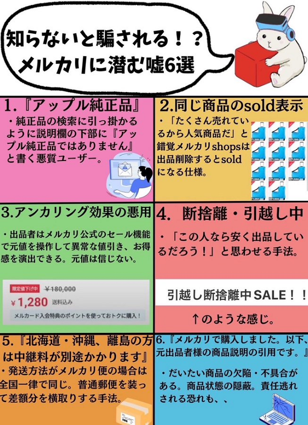 No.395009 メルカリショップの悪質な手口 - (株)メルカリ【4385】の掲示板 2025/04/17〜2025/05/08 - 株式 ...