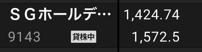 SGホールディングス(株)【9143】：掲示板 - Yahoo!ファイナンス