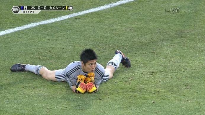 思わず吹いたサッカー画像 川島