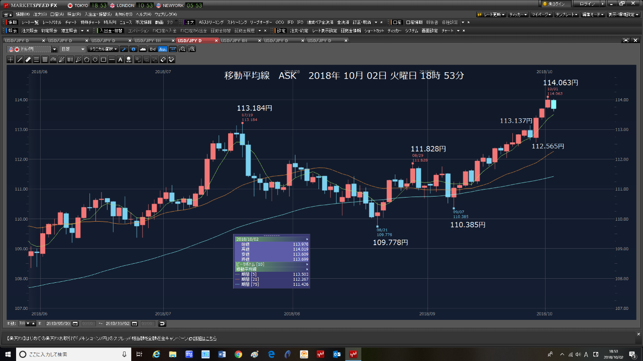 スーパー ボリンジャー 遅行 線 (99) 사진