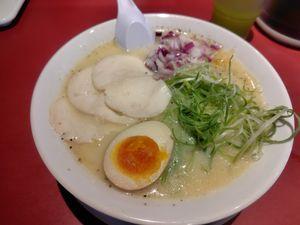 (株)物語コーポレーション【3097】 「濃厚鶏白湯そば」を食ってきました。 美味かった。