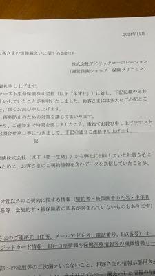 (株)アイリックコーポレーション【7325】 株価半減💢保健クリニックで車と家財の保険 にも加入したが個人情報は漏洩させられ💢  踏んだり蹴ったりで最悪の会社💢
