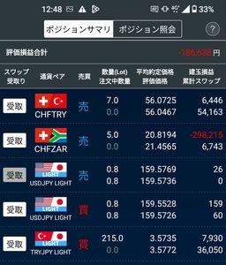 トルコ リラ / 日本 円【tryjpy】 フランリラ 56.2円辺りまで上がってくれないかな 月末までに売り戻したいんだ キャッシュバック目当てでさ 機会損失かな? まぁいいや ドル円 どっちもプラス~♪