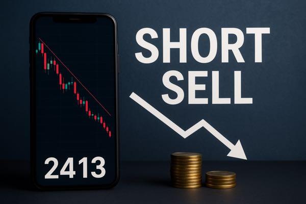 2413エムスリー空売りをする会 下落