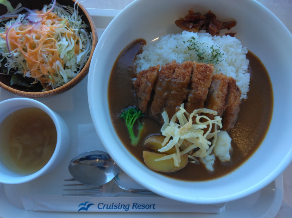 朝だよ専用 かなりの旅行好きですね。😲 自分も旅好きなので、感動を共有したいと思ったけれど、たしかにここの掲示板の趣旨と違ってますね。自仕方ないか。。😰 またるるるさんのコメント追っかけちゃったけど、変な意味はないですよ。 嫌な気持ちになったら別の楽しいことを考るようにしてね。 写真は今食べた小樽フェリーターミナルのカツカレー。