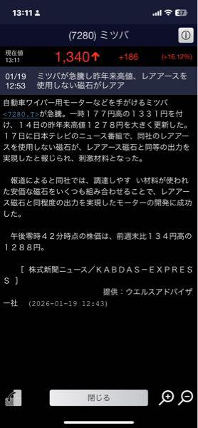 (株)セキド【9878】 いまかうならここかなレアアース代替銘柄
