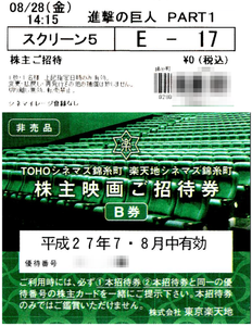 (株)東京楽天地【8842】 【　10年前（2015年)　】　ー。