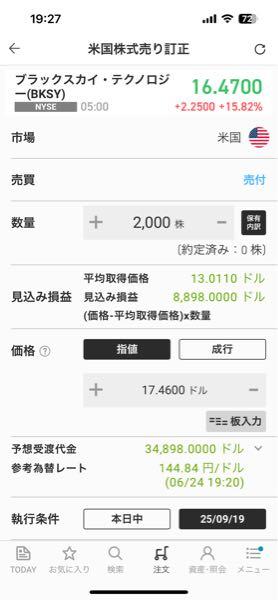 ブラックスカイ・テクノロジー【BKSY】 利確されてませんでした笑 別の銘柄と間違えてました  今日はNATOですね。 停戦も違反が報じられてます。  ホルダーとしてはかなりいい雰囲気かなと思います
