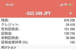 屑人間のためのえふえっくす まだ死んではいません・・・ けどもさっきはゼロカット寸前でした(><) ぽんたくん気持ちは分かります。 僕も同じ逆張りナンピン派ですから(><) 朝、損切りしとけば半分は残ってたのに・・・ どちらにしても出金したお金は入れません・・・