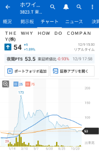 THE WHY HOW DO COMPANY(株)【3823】 ワイハウの1年。