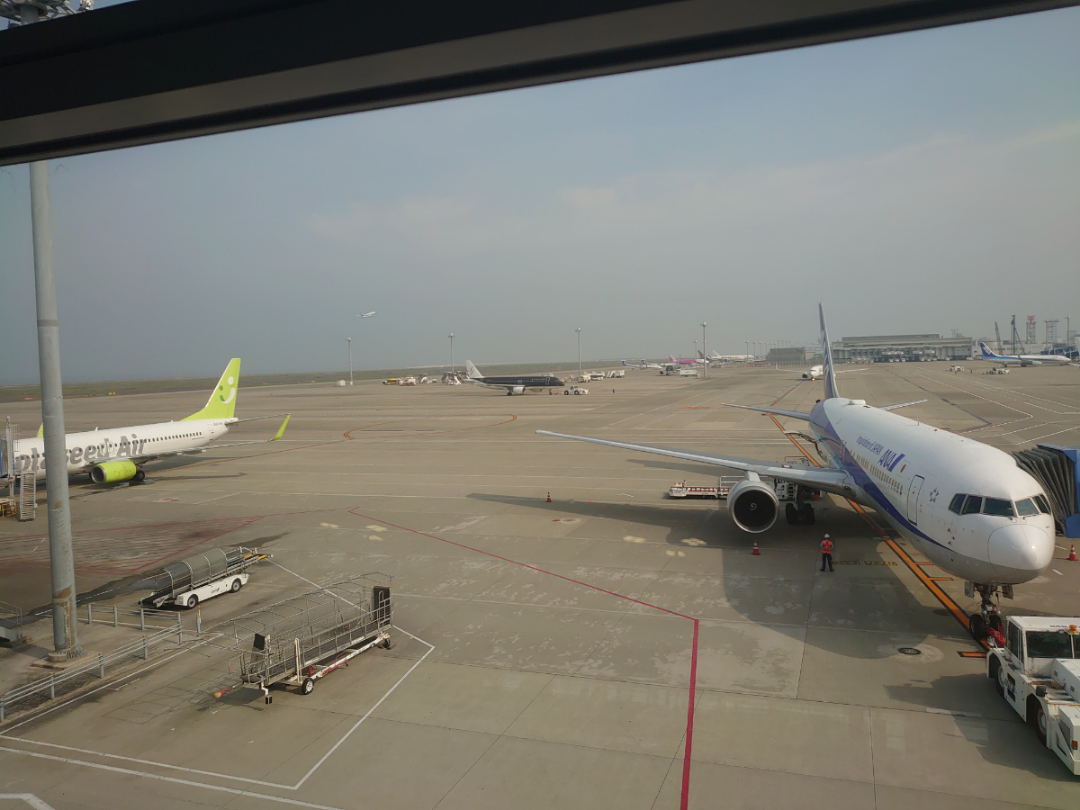 (株)スターフライヤー【9206】 鹿児島空港にスターフライヤーいたよ。 やっぱりスターフライヤーのブラックの機体はカッコいい(o^^o)  自分はソラシドエアーに乗ってセントレアから往復してきたけど、ほぼ満席だったかなぁ。９０％は埋まってたと思う。 スターフライヤーは今は格安航空という立ち位置だけど、四季報を読む限りだとこの先ブランド化させて値上がりするのかな。 半額券がはやくほしいね。