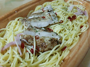 (株)ローソン【2651】 【　10年前（2016年)　】 「 ローソン」　グリルチキンのペペロンチーノ498円  ー。