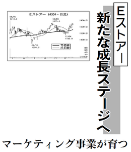 (株)Eストアー【4304】 【 10年前(2015年) 】 ー。