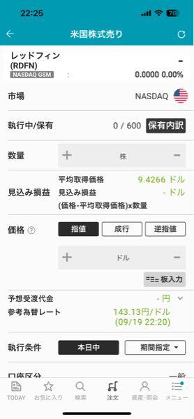 レッドフィン【RDFN】 売りました。 すんなり利下げとは行かなそうです