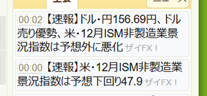 (NEXT FUNDS) 日経ダブルインバース上場投信【1357】 ISM製造業とお間違えでは？  非製造業も50割れだとエグいっすねえ