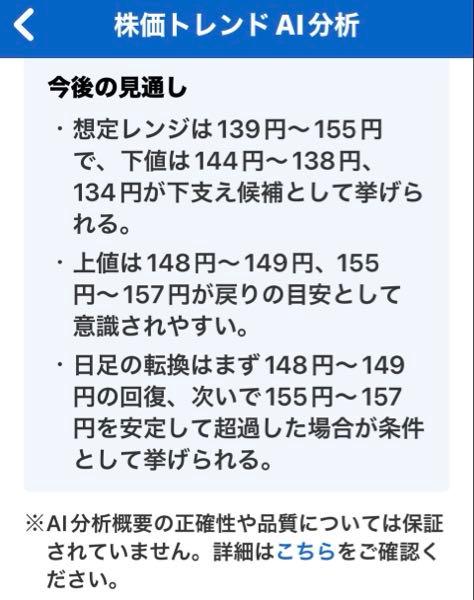 (株)京都きもの友禅ホールディングス【7615】 ここの『株価トレンドAI分析』って、結果を見てコロコロ方向性が変わるのが、なおさら悩ましいよね⁉️  復配に関しても、三月末の決算状況見てからで無いと、株主への分配は決め兼ねないモノ‼️