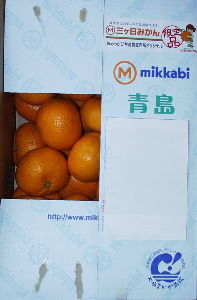 (株)エフ・シー・シー【7296】 本日、三ヶ日みかん 青島 とうちゃこ。 *優・Lサイズ・5Kg です。 どうも有り難う御座います。