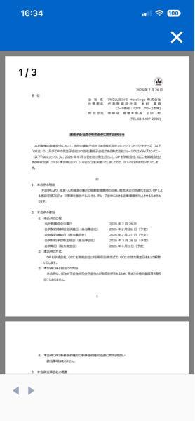 INCLUSIVE Holdings(株)【7078】 何の影響も無いね