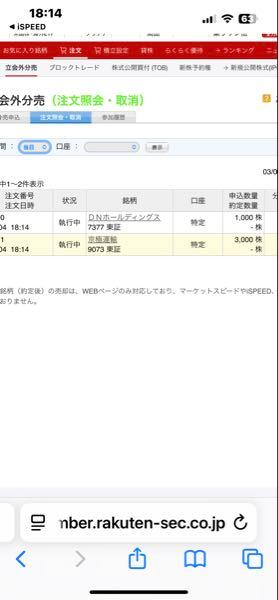 ＤＮホールディングス(株)【7377】 申し込みました✨