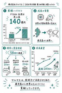 (株)マルマエ【6264】 マルマエ頑張れ~