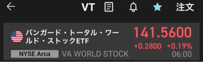 楽天・全世界株式インデックス・ファンド【9I311179】 😮