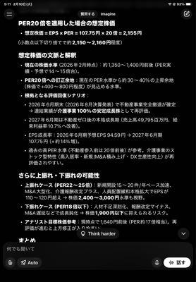 (株)チャーム・ケア・コーポレーション【6062】 今期、国領案件を最後に 不動産デベ事業から撤退  来期、本業の介護施設運営ストックビジネス 富裕層地域ドミナント展開に 建設リソースを集中  施設開発ペース　 年10ホームを 年15〜20ホームへ方針示唆  per水準訂正なって欲しい☺️