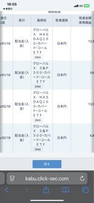 GX NASDAQ100・カバード・コール【2865】 ごちそうさま😋