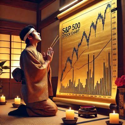 eMAXIS Slim米国株式(S&P500)【03311187】 さぁみなさん。 とってもお買い得な今、何を買ってもいいようなバーゲンセールが開かれている今、資産を投下し、アメリカへ捧げましょう。 さすれば全ての夢が叶うやう。