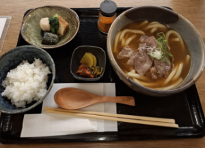 【番外編】裏・メモ雑記とか♪ 働いて働いて働いて〜 飯食べよ。 カレーうどん定食。  高市も吉村も頑張ってる と思うけど 足ひっぱるやつが多いこと。