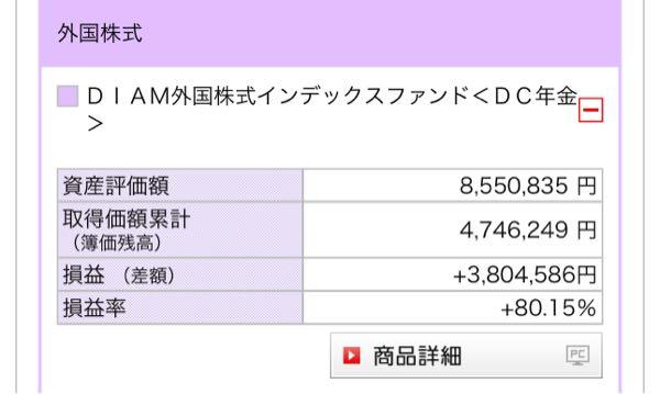 DIAM 外国株式インデックスF＜DC年金＞【47311029】 さぁ、ここから超えていくか⚡️