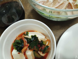 勉強するし記録もするよ♪ 豆腐綺麗に出せました。  全力ポジしたいけど、チャートか動いてません💦