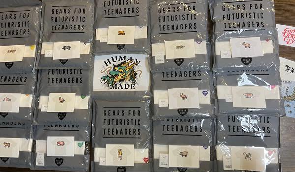HUMAN MADE(株)【456A】 神龍よーい‼︎出てきておくれ‼︎! HUMAN MADEの各店舗限定アイテム集め 楽しいです!! 今日揃いました、、、嬉しい( ; ; )