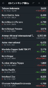 イーストS･インドネシア株式オープン【8331109B】 今日は基準価額は軽症で済みましたね。 ただ株価は相変わらず湿っぽいです。