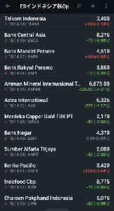 イーストS･インドネシア株式オープン【8331109B】 昨日の株価が落ちた割には、今日の基準価額の傷は浅かったな。 でも、株価は続落😓