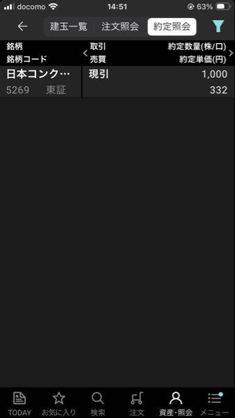 日本コンクリート工業(株)【5269】 とりあえず1000株現引しました😉 もう少し上がれば残りの制度信用分の1000株も現引します👍