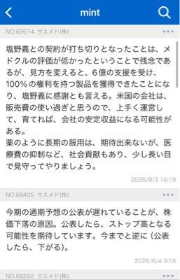 サスメド(株)【4263】 これだから太鼓持ちは浅はかなんだよなー(*&acute;&omega;`*)すぐ捲れる嘘を吐く吐く