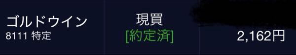 (株)ゴールドウイン【8111】 今日も買ったよ @2200ぐらいなら大丈夫かと✌🏻