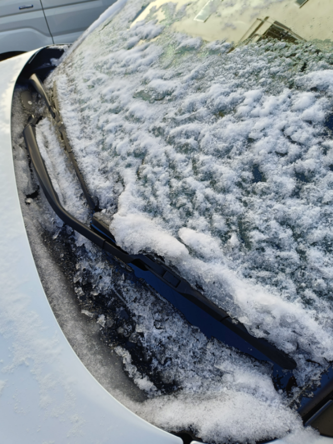 リン【LNCO】 今朝、車凍っていてワイパー動かんかったわ。昨日は雪の中命がけの選挙行ってきたわ。ハンドル制御不能にちょいなったからな。事故らなくて良かったわ。