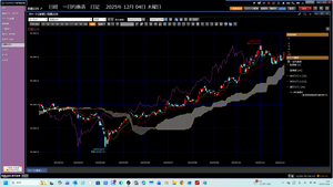 TOPIXベア上場投信【1569】 東証大引け　日経平均は1163円高　ロボット関連がけん引、TOPIX最高値 国内株概況 2025年12月04日 木曜日18時55分15:54 4日の東京株式市場で日経平均株価は3日続伸し、終値は前日比1163.74円（2.33%）高の5万1028.42円だった。11月13日以来の高値。米連邦準備理事会（FRB）の利下げが米景気を支えるとの期待から主力株に買いが入った。ロボット関連を中心に幅広い銘柄が上昇し、日経平均はじわじわと上げ幅を広げてこの日の高値で終えた。東証株価指数（TOPIX）は3週間ぶりに最高値を更新した。  米民間雇用サービス会社ADPが3日発表した11月の全米雇用リポートによると、非農業部門の雇用者数は前月比3万2000人減だった。市場予想に反して減少し、労働市場の減速が改めて意識された。FRBが9〜10日の会合で利下げするとの期待から日米株の先高観が強まった。  ファナックと安川電が急伸した。人工知能（AI）がロボットや機械を自律的に制御する「フィジカルAI」関連として注目を集めた。トランプ米政権がロボット産業を支援する意向だと一部の米メディアが報じ、材料視された。年初からの株高をけん引してきた半導体関連株の上値が重くなるなか、投資家の物色がフィジカルAI関連に向かった。  日銀の利上げ観測を背景にした長期金利の上昇が株式相場の重荷になるとの見方があったが、この日は主力株への買いの勢いが鈍らなかった。市場では「日米の金融政策の方向性の違いを踏まえると円高・ドル安の進行が警戒されるが、そうなってはおらず日本株を買いやすい」（内藤証券の田部井美彦投資調査部長）との指摘があった。自動車株が上昇したほか、金融や商社株への買いも目立った。  東証株価指数（TOPIX）は反発した。終値は63.89ポイント（1.92%）高の3398.21と、11月13日以来、3週間ぶりに最高値を更新した。一時は節目の3400を上回った。JPXプライム150指数は3日続伸した。  東証プライムの売買代金は概算で5兆7616億円、売買高は21億8294万株だった。東証プライムの値上がり銘柄数は1273。値下がりは286、横ばいは51だった。  ソフトバンクグループ（SBG）や三菱UFJ、三菱商が上げた。一方、エムスリーと住友ファーマが下げた。 〔日経QUICKニュース（NQN）〕