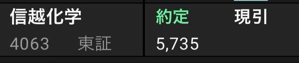 信越化学工業(株)【4063】 今日で全て現引終了したので連休に入るさかい(◜ᴗ◝ ) じっくりと実りを待つねんで(*^^*) 皆さん頑張りましょうや ほな、さいならや