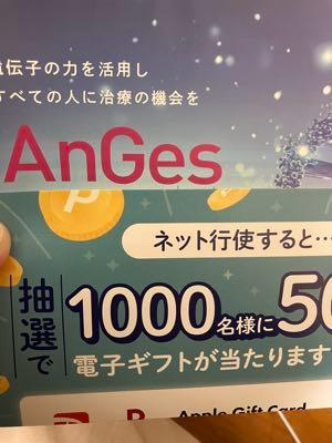 アンジェス(株)【4563】 行使頼りのアンちゃんです🧡