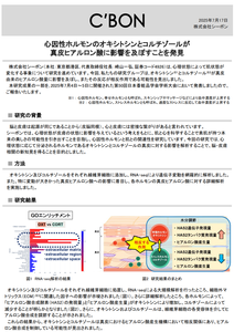 (株)シーボン【4926】 2025.07.17 心因性ホルモンのオキシトシンとコルチゾールが真皮ヒアルロン酸に影響を及ぼすことを発見  株式会社シーボン（本社：東京都港区､代表取締役社長：崎山一弘､証券コード4926）は､心理状態によって肌状態が変化する事象について研究を進めています。今回､私たちの研究グループは､オキシトシン※1とコルチゾール※2が真皮由来のヒアルロン酸量に影響を及ぼし、またその反応が相反作用である可能性を見出しました。本研究成果の一部を､2025年7月4日～5日に開催された第50回日本香粧品学会学術大会において発表しましたので、ご報告いたします。  研究の背景 脳と皮膚は起源が同じであることから（皮脳同根）、心と皮膚には密接な繋がりがあると言われています。 シーボンでは、心理状態が皮膚の状態に影響を与えているという考えをもとに、肌と心を科学することで素肌が持つ本来の美しさの可能性を引き出すことを目指し、心因性ホルモンと肌との関連性を研究しています。今回の研究では､心理状態に応じて分泌されるホルモンであるオキシトシンとコルチゾールの真皮に対する影響を解析することで、脳-皮膚相関の新知見を得ることを目的としました。