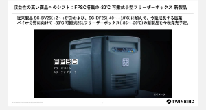 (株)ツインバード【6897】 新商品出すのね😃バカ売れして欲しいわ