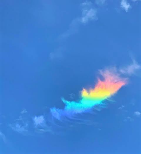 運命の歯車が廻り始めた！ 彩雲