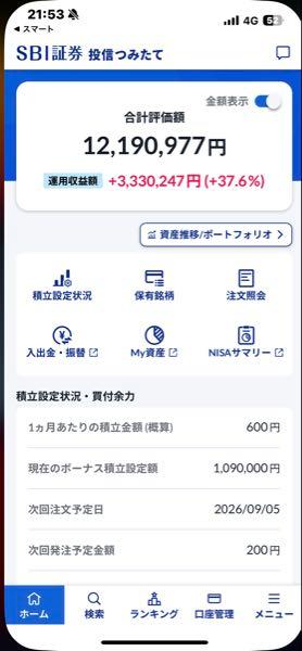 Tracers S&P500トップ10インデックス(米国株式)【02312245】 こっから全然増えんのんですどー🐶